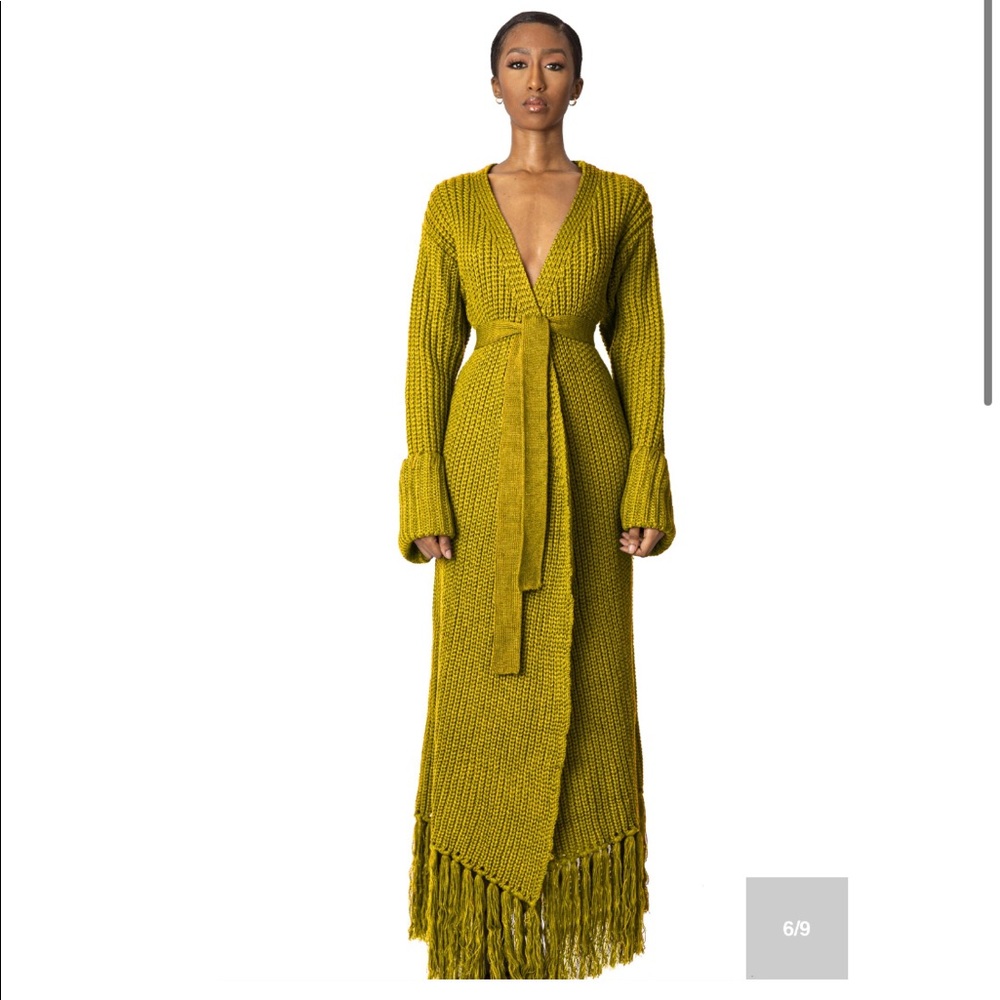Hanifa Miya Knit Sweater dress